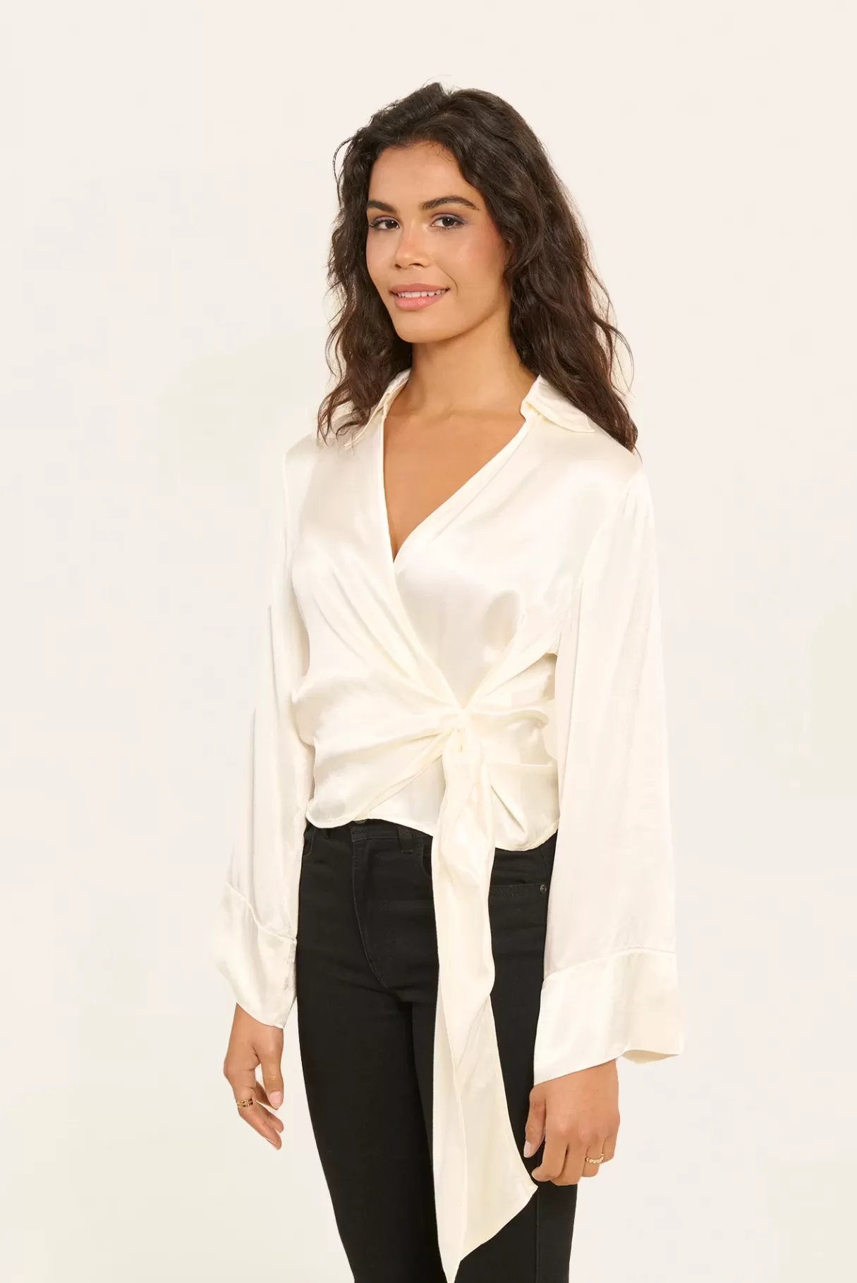 NAF NAF Blouses & Chemises^Blouse Chaima Ecru