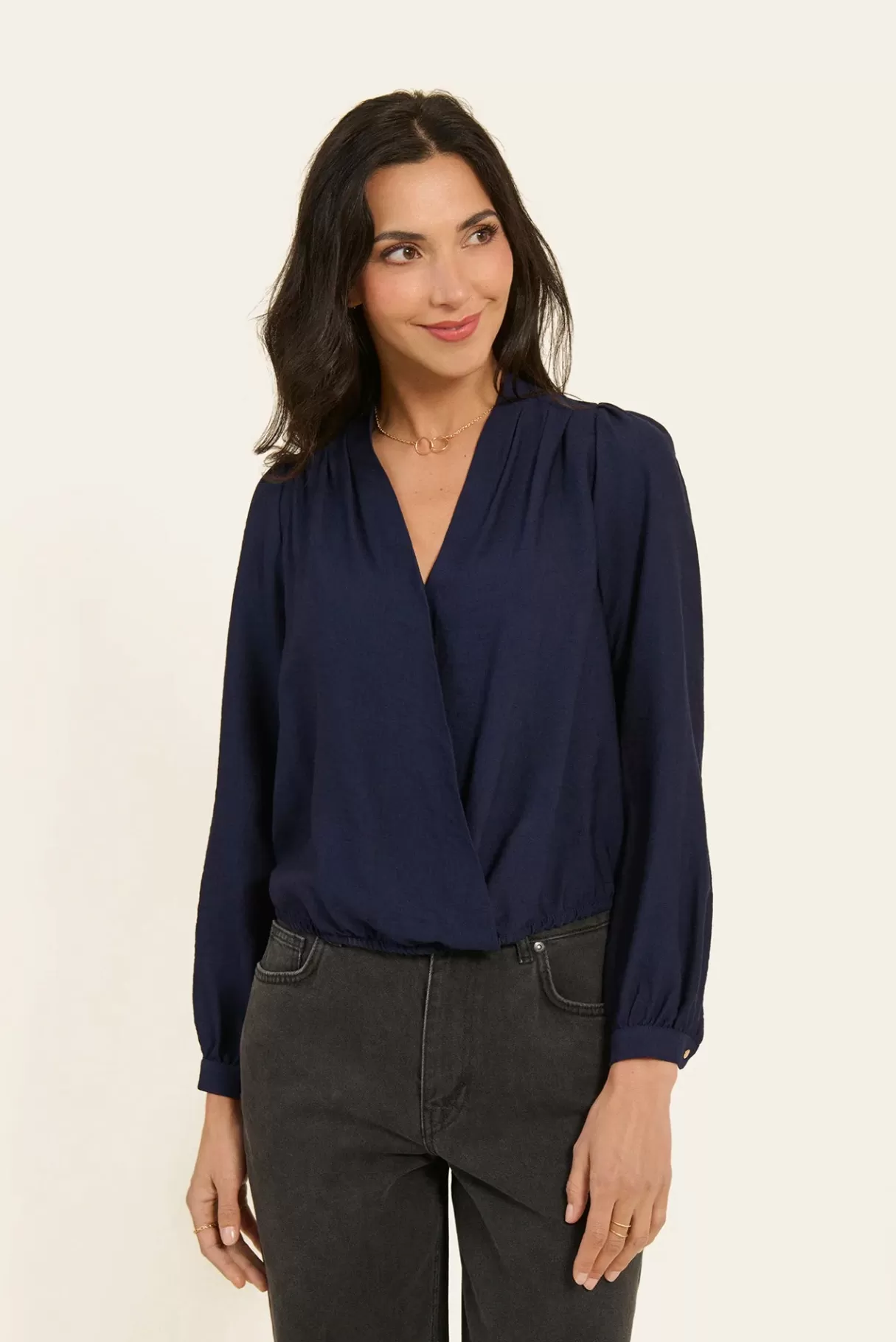 NAF NAF Blouses & Chemises^Blouse Gloria BleuMarine