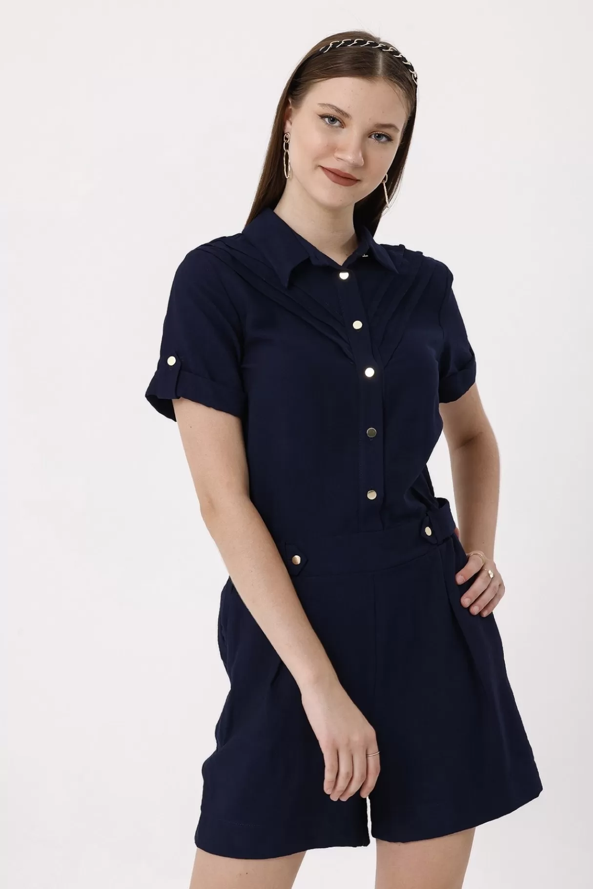 NAF NAF Combinaisons^Combinaison Yotte BleuMarine