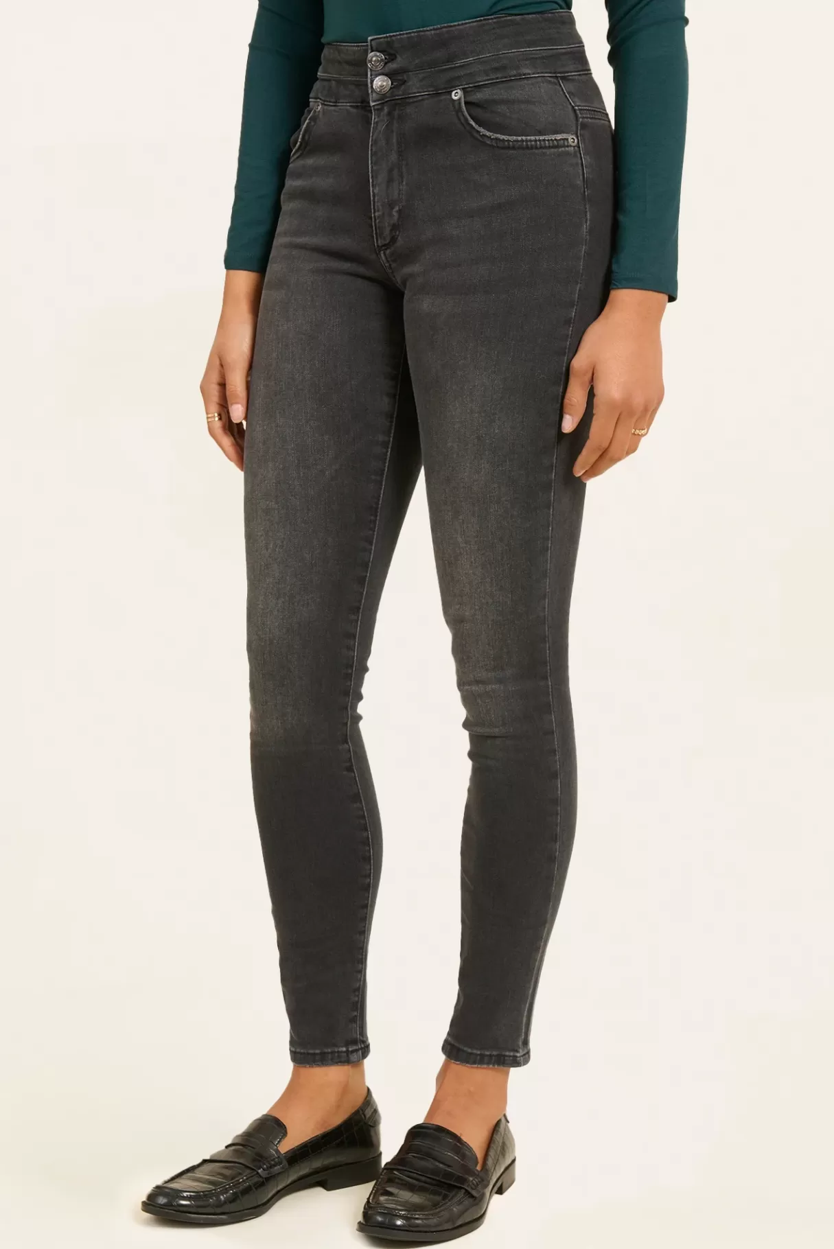 NAF NAF Jeans^Jean Skinny Denim Gris