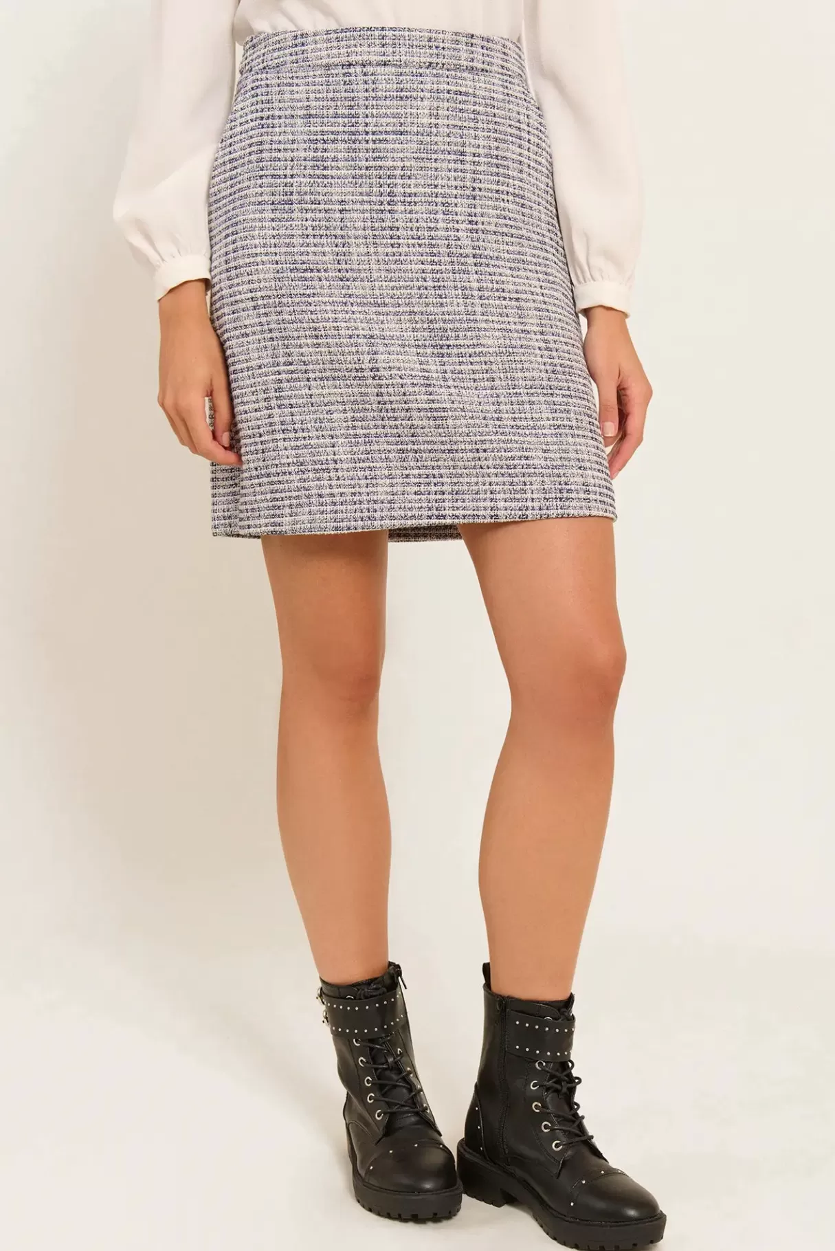 NAF NAF Jupes^Jupe Tia Tweed