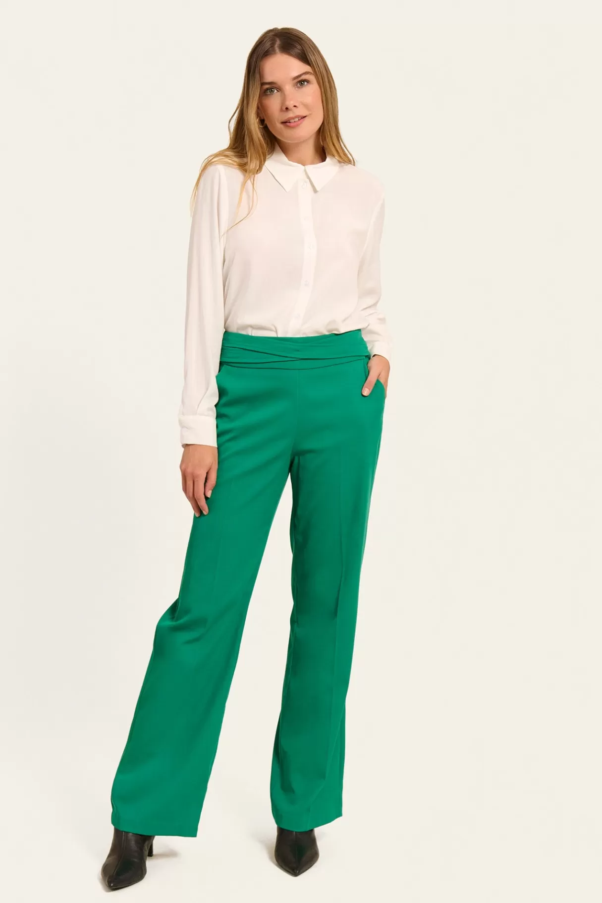 NAF NAF Pantalons^Pantalon Elodie VertDur