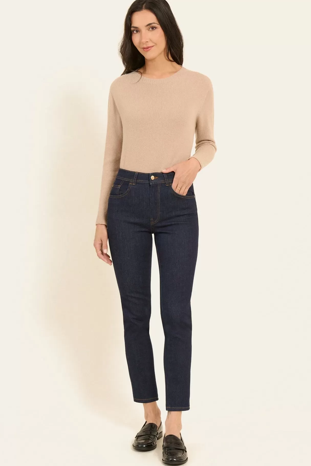 NAF NAF Jeans^Pantalon Rosa Slim Brut