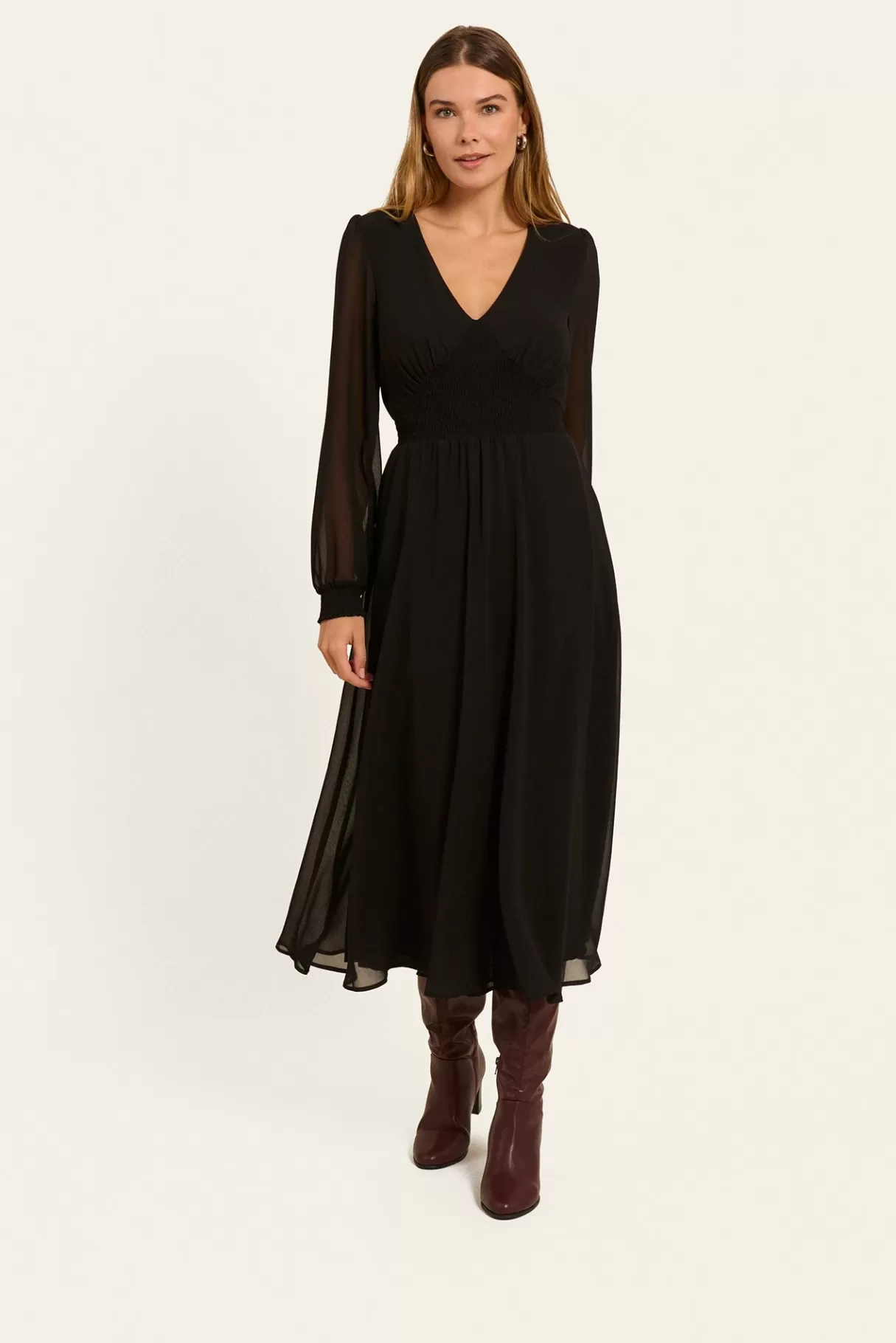 NAF NAF Robes^Robe Kelly Noir