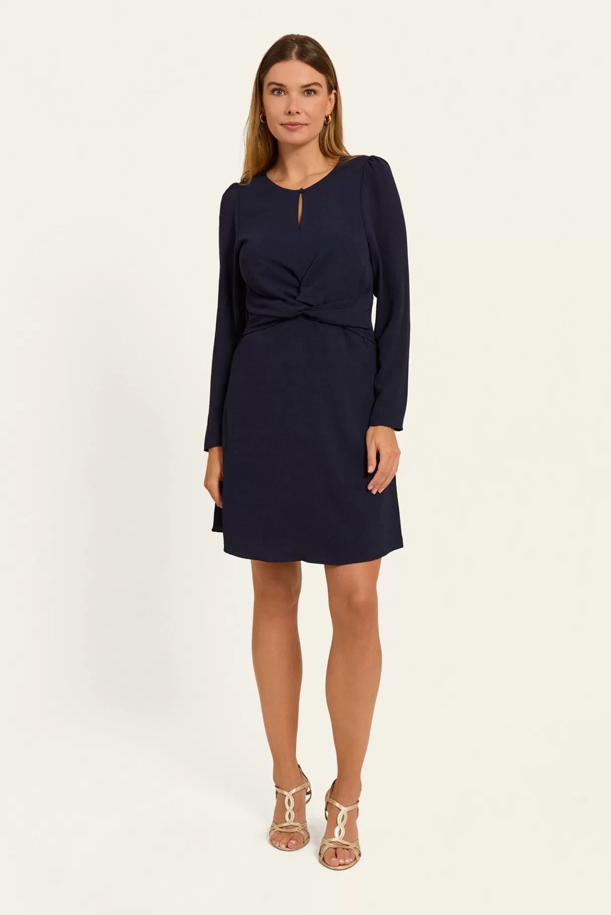 NAF NAF Robes^Robe Valeria BleuMarine