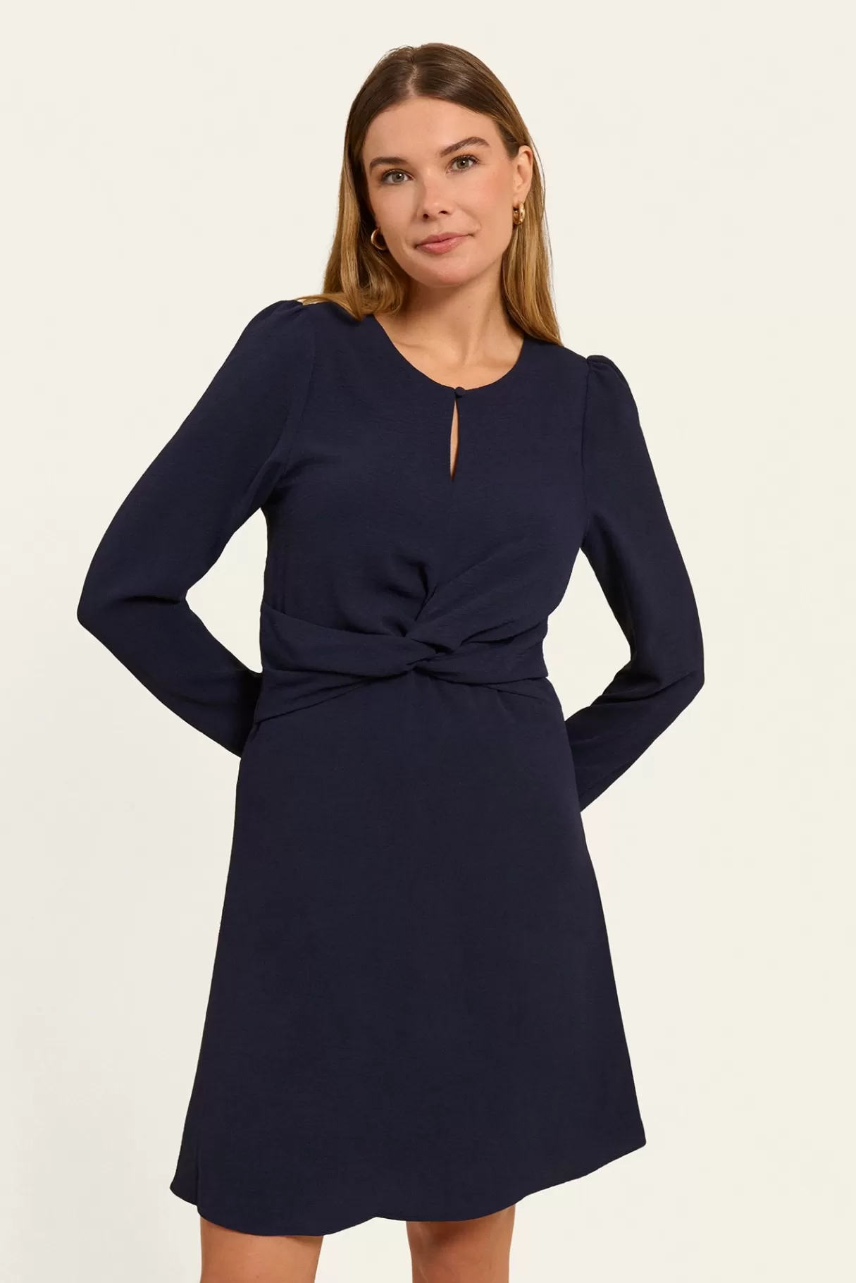 NAF NAF Robes^Robe Valeria BleuMarine