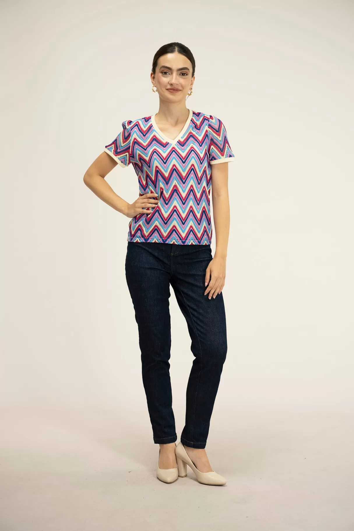NAF NAF Tops & T-shirts^Top Zigy Multicolore