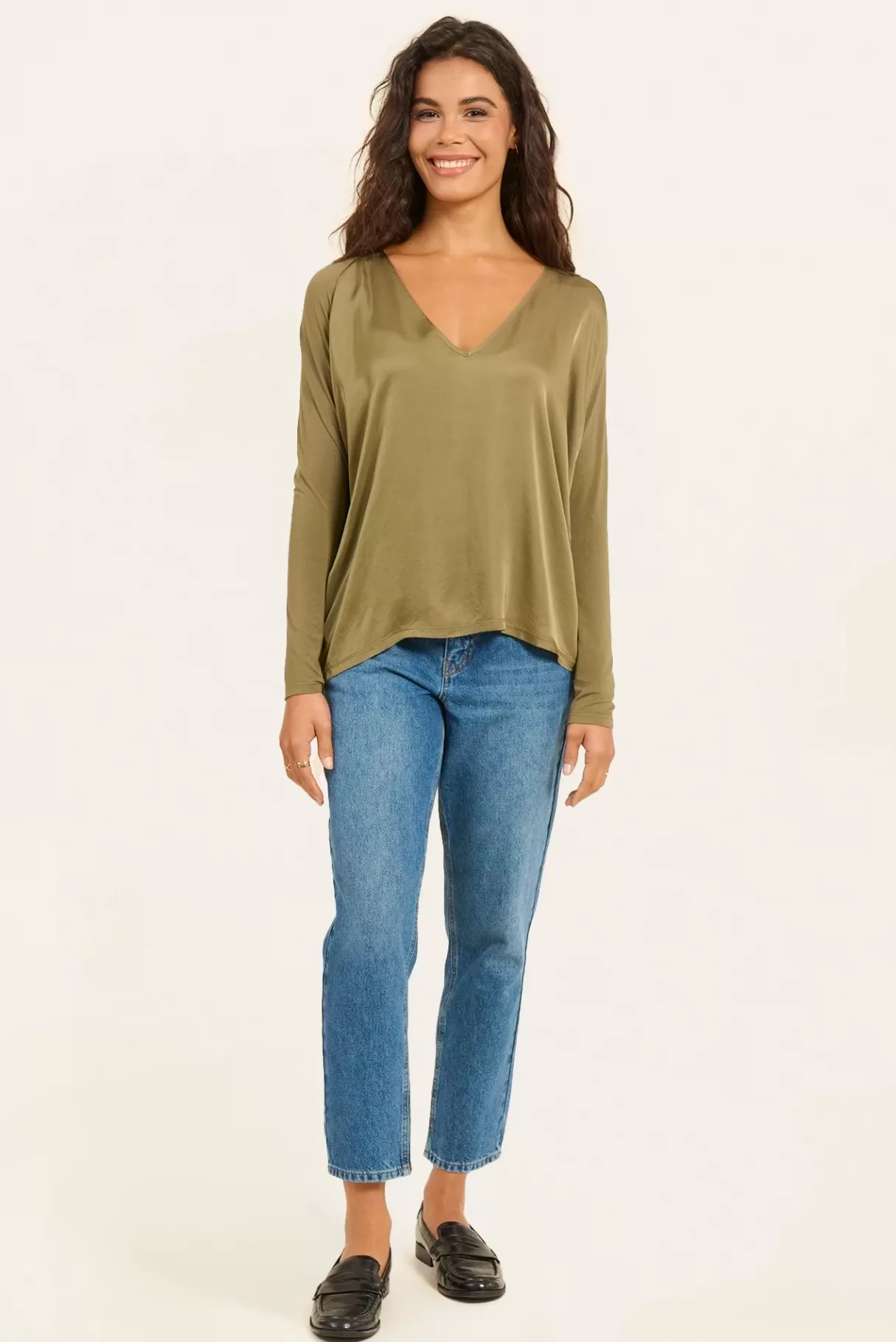 NAF NAF Tops & T-shirts^T-shirt Lossa Kaki